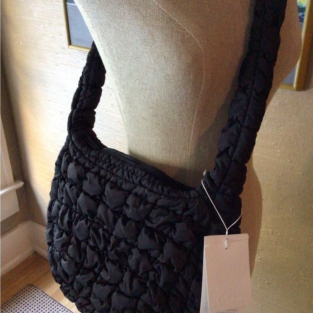 COS crossbody quilted messenger bag new with tags
